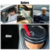 Unique Bargains Car Rear Seat Cup Holder GB5Z7813562BA for Ford Explorer 2016-2018 Black - 3 of 4