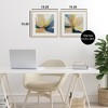 Stupell Industries Abstract Sunshine Florals 2pc Framed Print Under Glass Set - 3 of 4
