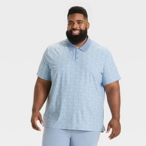 Men's Textured Polo Shirt - All In Motion™ - 1 of 3