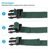 Unique Bargains Polyester Adjustable Travel Bag Luggage Strap with Buckle 2 Pcs - 4 of 4
