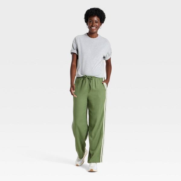 Pantalón deportivo de lino para mujer sin cierre - Universal Thread™ 3
