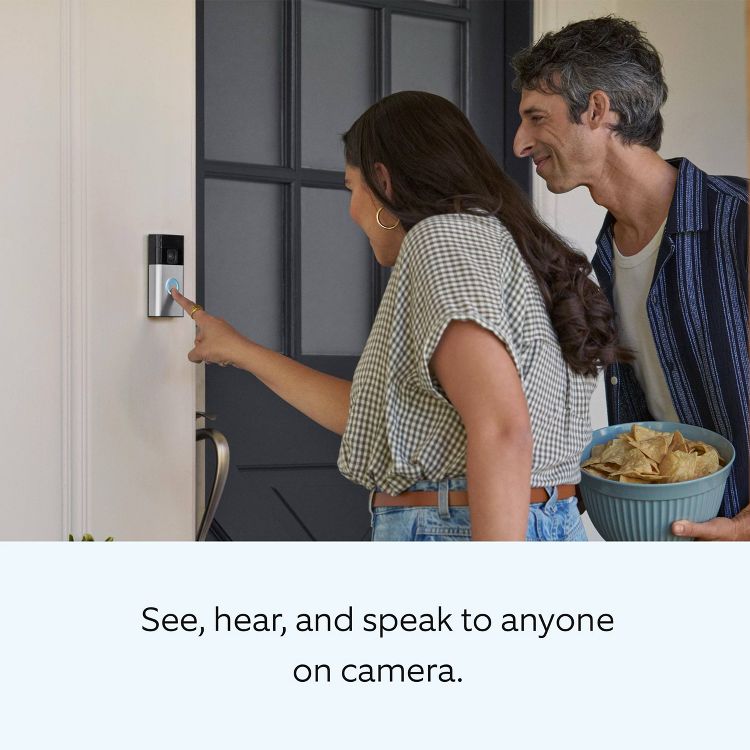 Ring Starter Set with Battery Doorbell and Indoor Cam: Security Wi-Fi System, 2 Cameras, 4 of 12