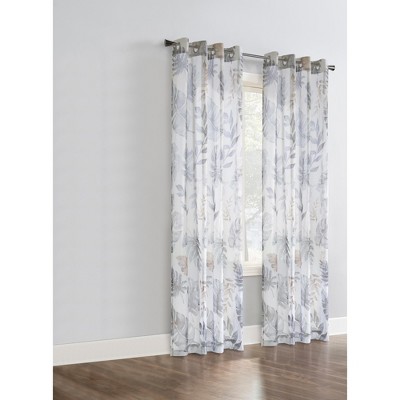 Habitat Alba Sheer Botanical Leaf Design Touch Of Nature To Your Home   GUEST 08d2452f 2fd0 4bb2 9be9 549d79f08389