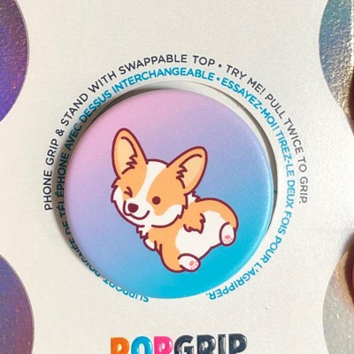 Popsockets Popgrip Animal Friend Cell Phone Grip Stand Cheeky Corgi Target