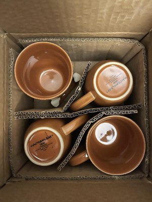 Rachael Ray Cucina 12pc Porcelain Cookware Set, Pumpkin Orange in