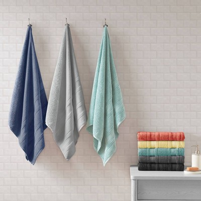 Seafoam Cotton Fast-Drying 6-Piece Towel Set