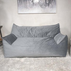 PAGED Modern Bean Bag Chair Comfy Sofa Chair with Armrests and Removable Cover, Velvet Single Reading Chair for Adults, Teens, Kids - 1 of 4
