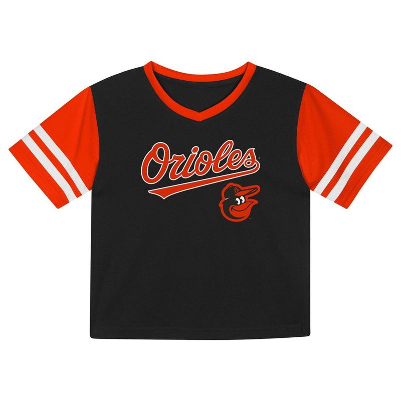 MLB Baltimore Orioles Toddler Boys&#39; Pullover Team Jersey, 2 of 4
