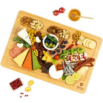 CWG XL Bamboo Cutting Board with juice groove FREE DELIVERY