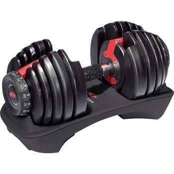 Soozier Adjustable 2 x 22lbs Weight Dumbbell Set for Weight