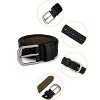 INSPIRE CHIC Women's Hollow Floral Retro Vintage Faux Leather Belt - 2 of 4
