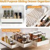 Pull Out Cabinet Organiser, Slide Out Drawer for Kitchen Cupboard, Roll-Out Extendable Sliding Drawer, No Need Drill and Nailing - 4 of 4