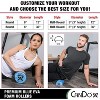 CanDo Premium Blue Marble EVA Foam Roller for Muscle Restoration, Massage Therapy, Sport Recovery and Physical Therapy - 2 of 2