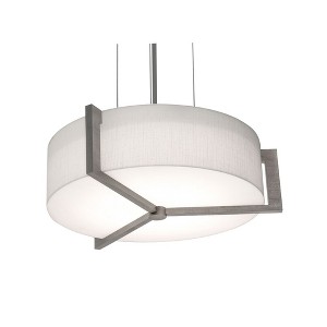 AFX Apex 2 - Light Pendant in  Satin Nickel/Weathered Grey - 1 of 3