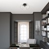 Livex Lighting Catania 3 - Light Semi-Flush Mount in  Black - 2 of 4