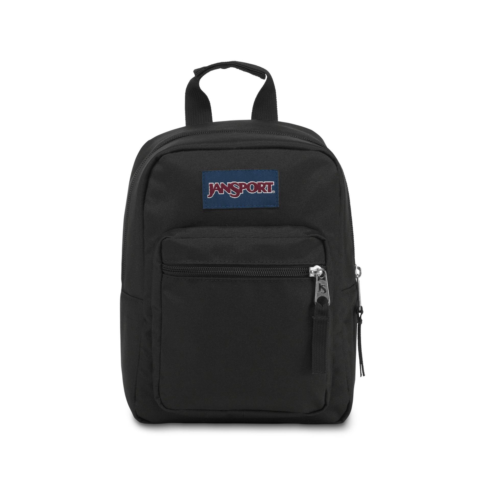 JanSport Big Break Lunch Bag - Black: Classic Molded Polyester Lunchbox