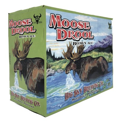 Big Sky Moose Drool Brown Ale Beer - 12pk/12 fl oz Cans