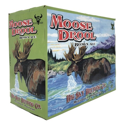 Big Sky Moose Drool Brown Ale Beer - 12pk/12 fl oz Cans - image 1 of 1