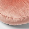 Round Velvet Decorative Throw Pillow - Threshold™ - 4 of 4