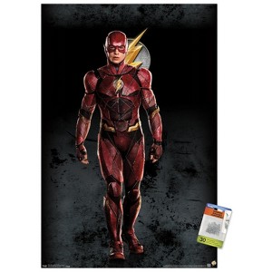 Trends International DC Comics Movie - Justice League - The Flash Unframed Wall Poster Prints - 1 of 4