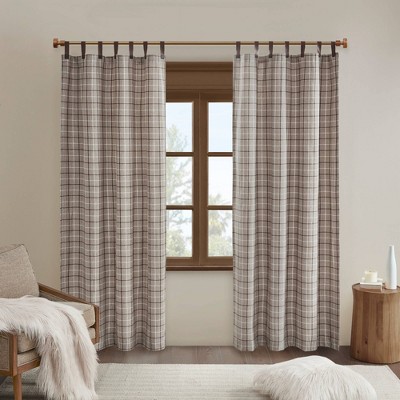 Black And White Plaid Curtains - Foter