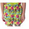 Scooby Doo Girls' Tie Dye Mystery Machine Shirt and Shorts Pajama Set Lime Green Tie Dye - 3 of 4