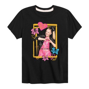 JoJo Siwa Jojo Love Short Sleeve Graphic T-Shirt - Black - 4T - 1 of 3