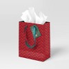 Christmas Legacy Luxe Gift Bag Petite Chevron - Wondershop™ - 2 of 3