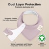 8pk Organic Baby Bandana Bibs, Baby Drool Bibs for Baby Boy, Girl, Baby Bibs for Infant, Newborn - 2 of 4