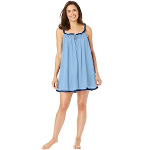 Amoureuse Babydoll Ruffle Gown - 1 of 4