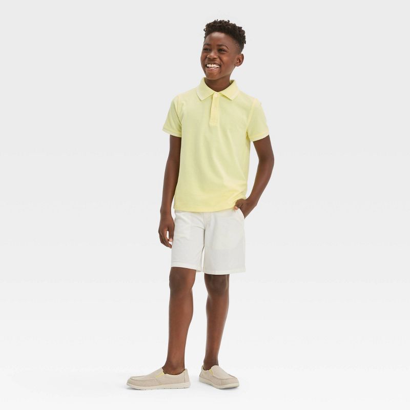Boys' Flat Front 'At the Knee' Chino Shorts - Cat & Jack™, 4 of 5