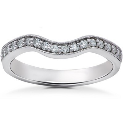 Pompeii3 1/4 ct Diamond Angelica Wedding Ring