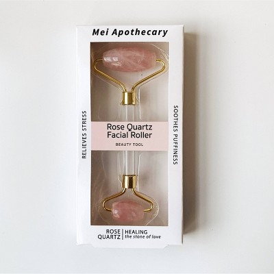 Fancii Aeva Rose Quartz Facial Massage Roller - 1ct : Target