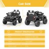12V Kids Ride On Truck, Toddlers Battery Powered Electric Vehicle with Remote Control, Ride On Toy Car with 3 Speeds, Music for Boys Girls 3-10 - 2 of 4