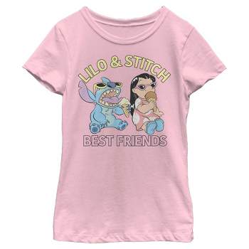 Girl's Lilo & Stitch Best Friends T-Shirt