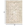 Washable Area Rug, Soft Large Living Room Rug Indoor Floor Carpet, Non Slip Low Pile Area Rug for Dining Room Bedroom - 2 of 4