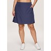 RBX Active Women's Longer Length Quick Drying Lightweight Travel Tennis Golf Skirt with Built-In Shorts and Pockets - 4 of 4