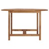 vidaXL Patio Dining Table 43.3 in.x43.3 in.x29.5 in. Solid Wood Teak - 3 of 4