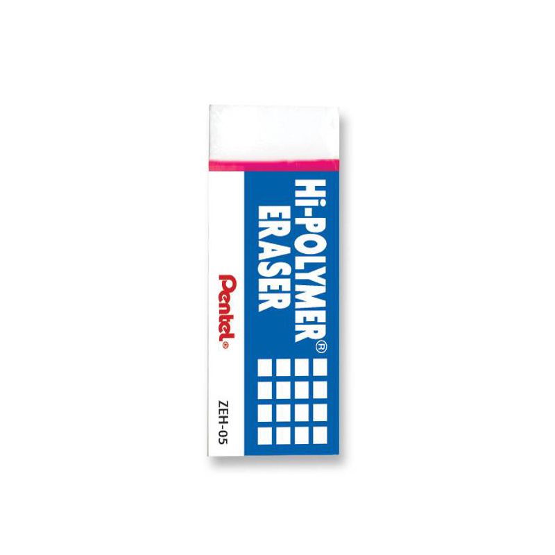 Pentel 6pk Erasers and Caps White, 4 of 7