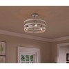 Urban Ambiance Luxury Modern Farmhouse Indoor Ceiling Fan,  18.1"H x 23.5"W,  Galvanized Steel, UHP9030 - 3 of 4
