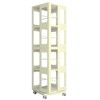 Maliang 4-Tier All-Steel Rotating Bookshelf with 360¡ã Wheels, Large Size Sturdy & Spacious Book Rack - 2 of 4