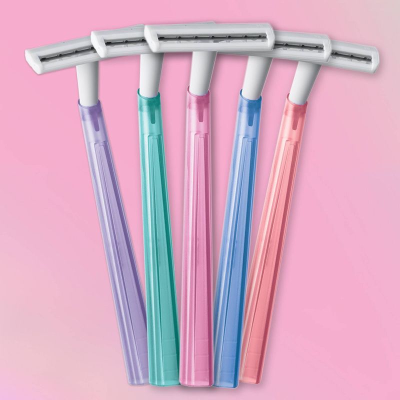 BiC Silky Touch Twin Blade Women's Disposable Razors, 6 of 12