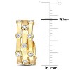 EVERLY JEWELRYR | 18K Yellow Gold Plated Silver 7/8 CT Lab Grown Diamond TW Fashion Post Earrings - 2 of 4