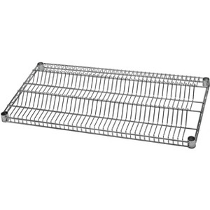 Quantum Storage Systems Wire Reel Shelf, 18"W X 36"L, 400 Lb. Load Capacity Per Shelf, Chrome Plated Finish, Nsf - 1 of 1