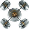 Eurofase Lighting Nottingham 5 - Light Chandelier in  Nickel - 4 of 4