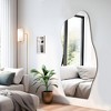 PexFix Irregular Frameless Wall Mirror Wall Mounted Modern Decorative Hanging for Bathroom Bedroom Living Room Entryway - 4 of 4