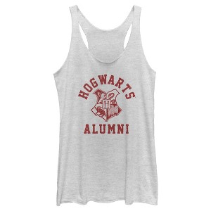 Women's Harry Potter Hogwarts Alumni Racerback Tank Top - 1 of 4