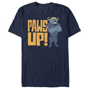 Men's Zootopia Chief Bogo Paws Up T-Shirt - 1 of 4