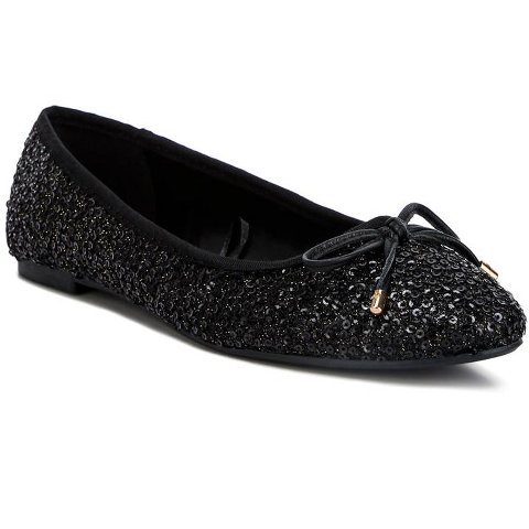 Обувь London Rag Womens Ringo Sequin Embellished Ballet Flats 8