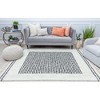 CosmoLiving By Cosmopolitan Bennett BT35D Shag Stripe Area Rug - image 4 of 4